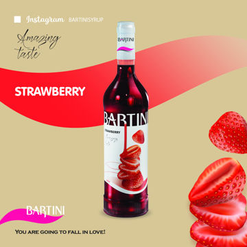 سیروپ توت فرنگی بارتینی