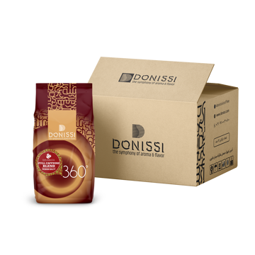 دان  قهوه 100% ربوستا، ترکیب پر کافئین هورکا