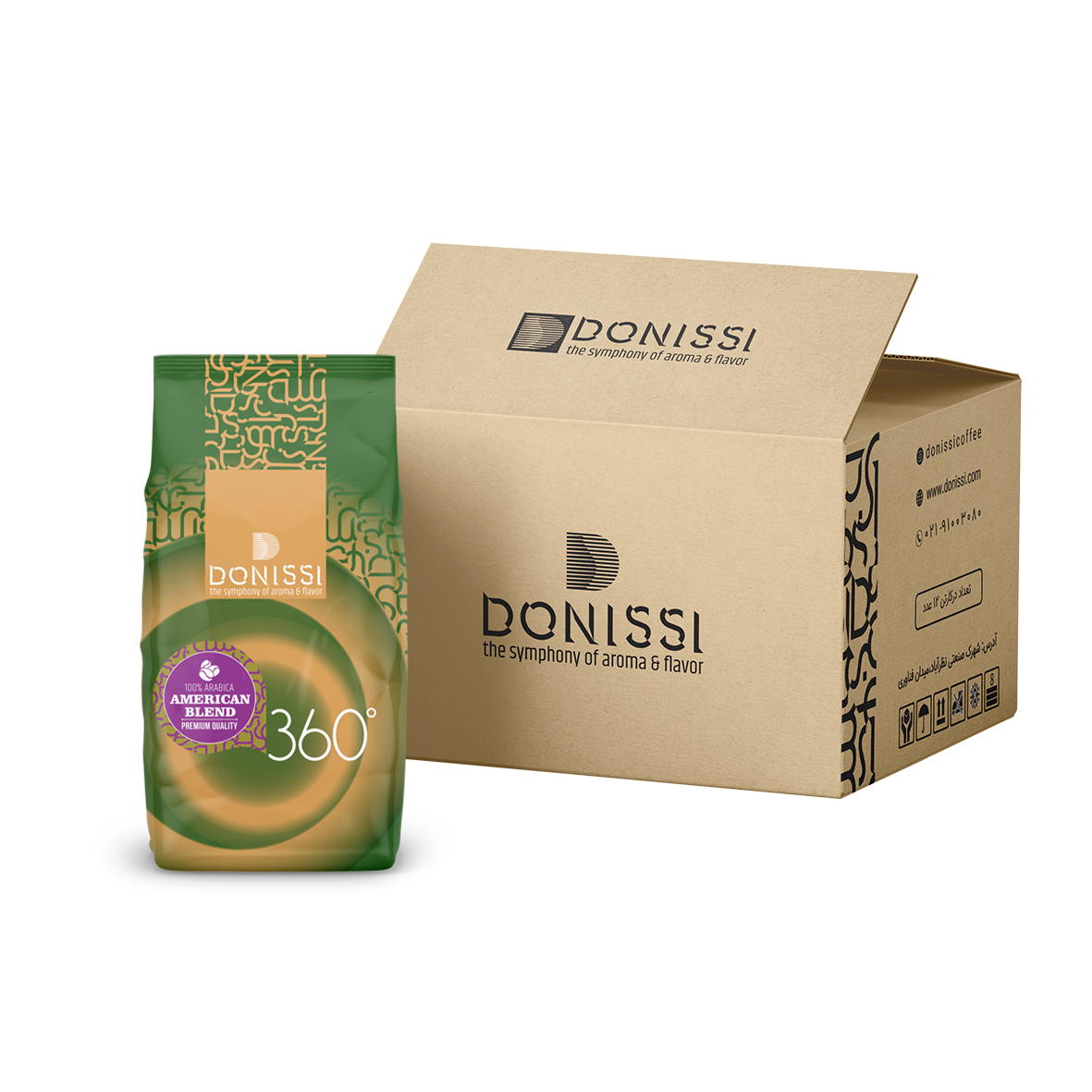 دان قهوه 100% عربیکا، ترکیبی آمریکا هورکا